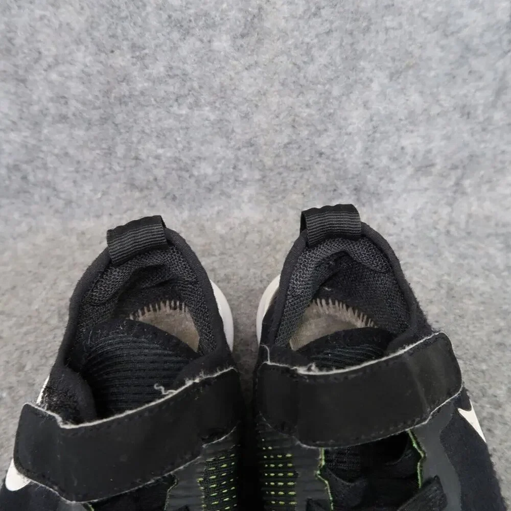 Nike Shoes Kids 10 Athletic Trainers Free RN 5.0 Sneakers Easy On Strap Black